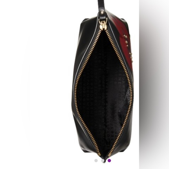 Kate Spade Black Poppy Ooh La La Hilarie Cosmetic Bag - Picture 3 of 7